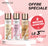 Body splash parfumé – Pack de 2, le 3ème GRATUIT