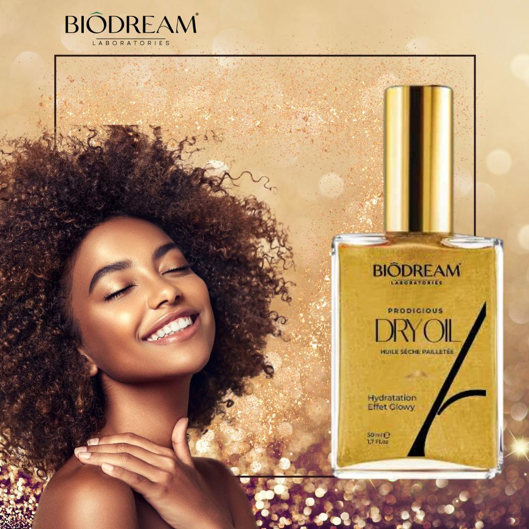 Huile Sèche Pailletée – Offre 2+1 Gratuite | BIODREAM - Biodream