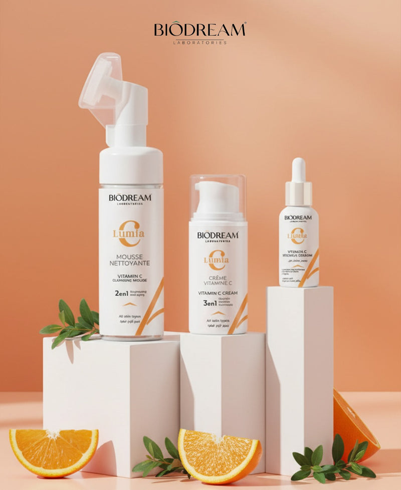 Gamme Lumia C – Sérum & Crème Vitamine C pour Éclat de la Peau